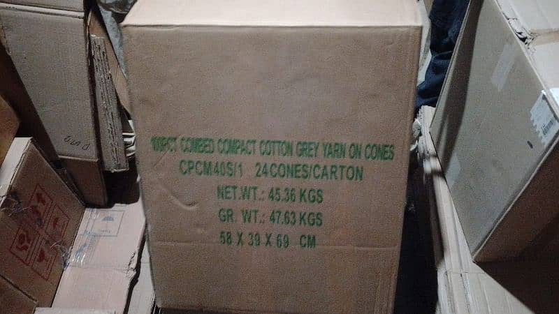 Shifting used Carton box's 0