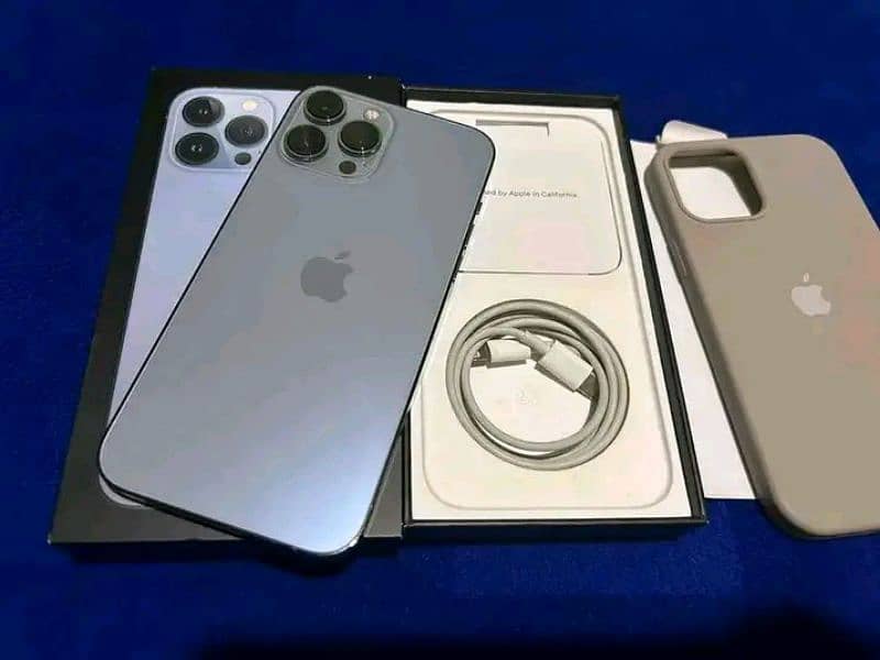 iPhone 13 Pro max 256 gb 03241196127 my whatsapp number 1