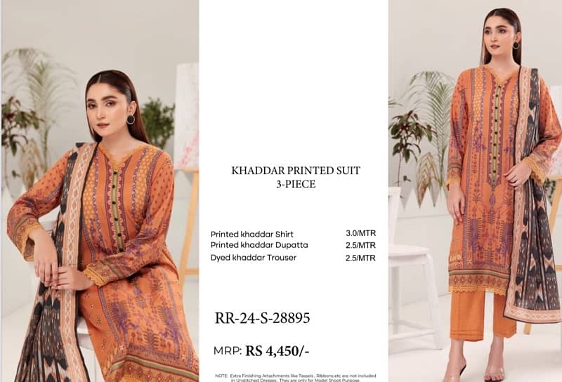 PREMIUM QUALITY KHADDAR SUITS 1