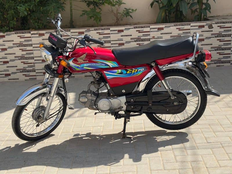 Honda CD 70 2024 Available For Sale 1