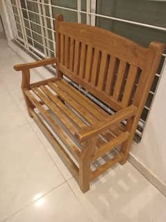 Pure Wooden Bench Price negotiable