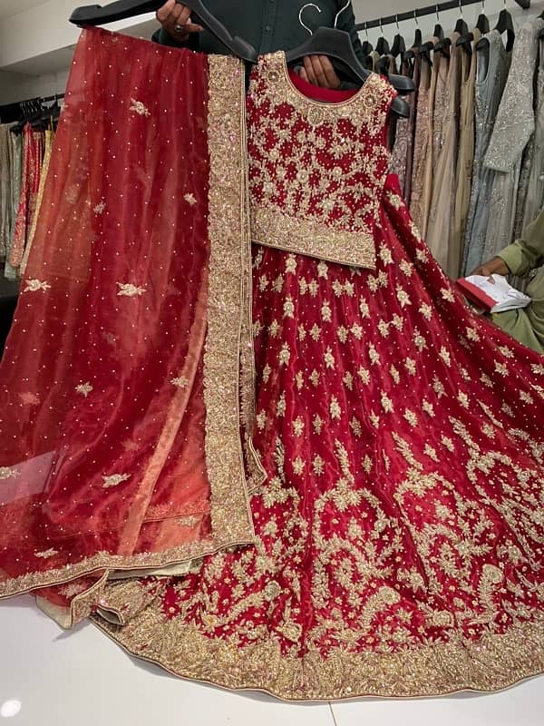 Bridal Lehenga | Barat Dress | Wedding Lehenga | Bridal Wear Dress 1