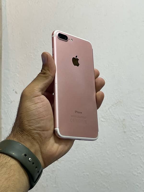 iPhone 7plus 256GB PTA Totall genuine 0