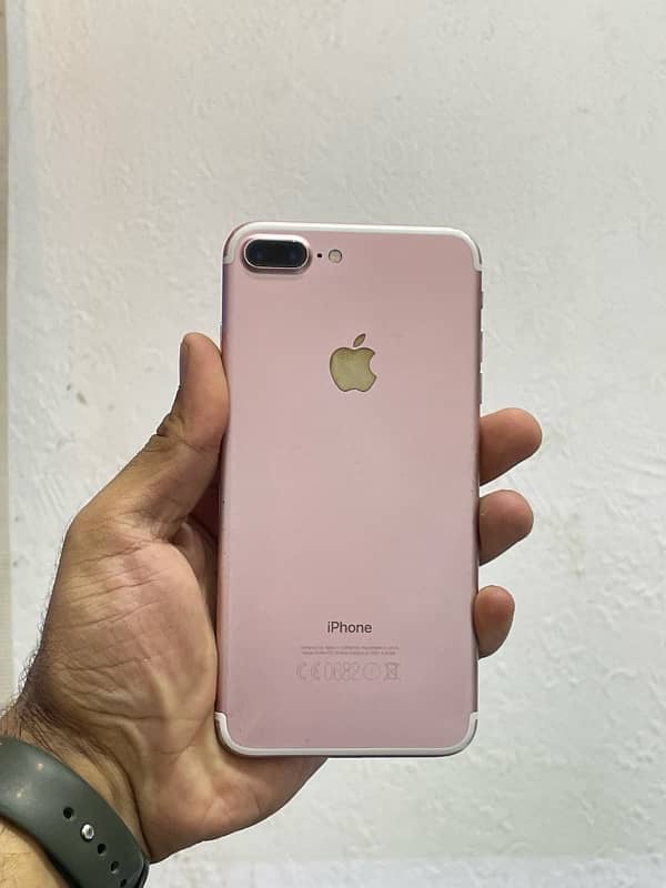 iPhone 7plus 256GB PTA Totall genuine 1