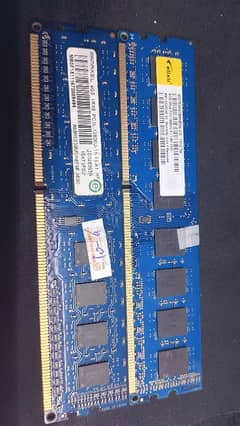 Ram DDR3 4GB and 8GB