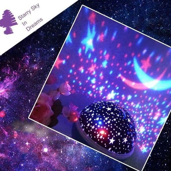 Moon Star projection lamp for kids 1