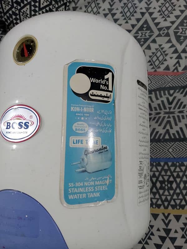 new electric geyser urgent sale 2