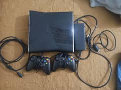 Xbox 360  with 2 controller for sale