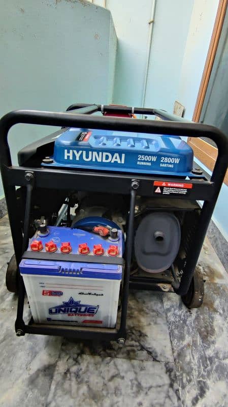 Generator 3kva Hyundai with warranty 5