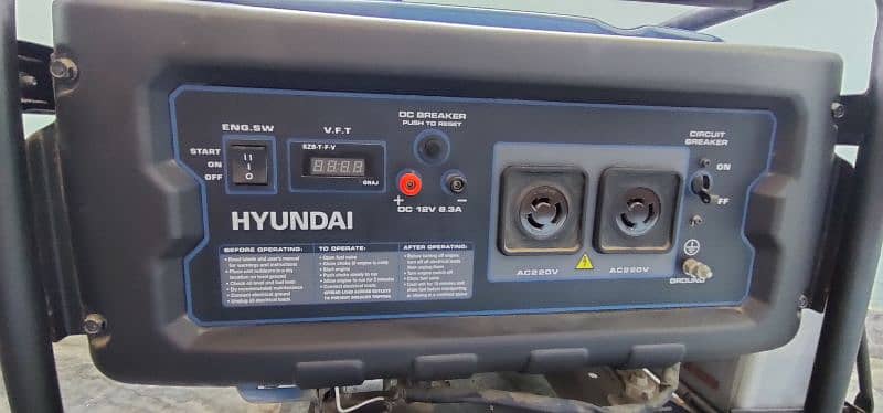 Generator 3kva Hyundai with warranty 9