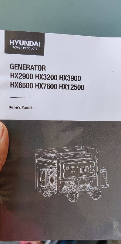 Generator 3kva Hyundai with warranty 11