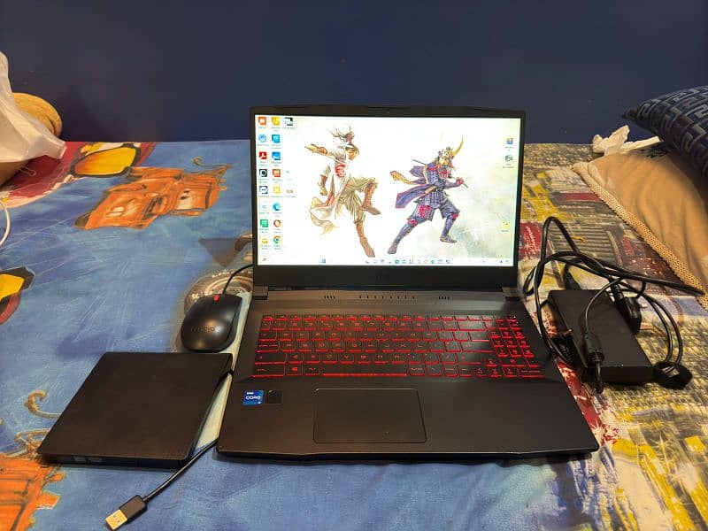 MSI katana gf-66 . . . 16/512gb i7 11th gen . . . 0