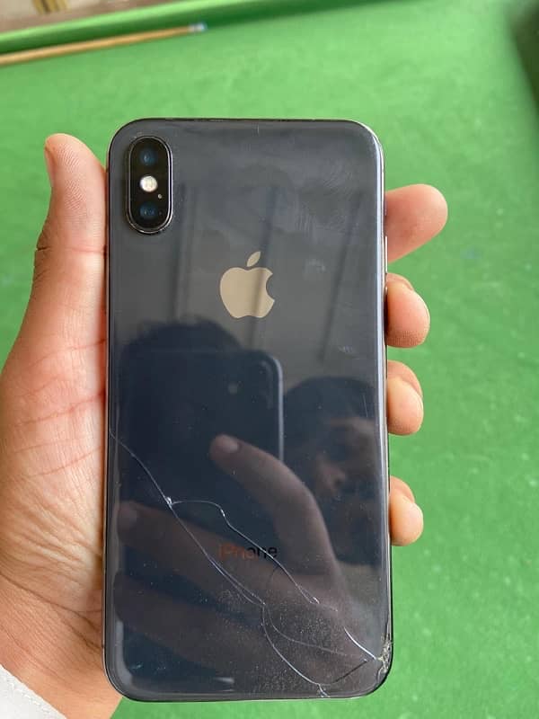 Iphone x Non pta Factory Unlock For sale 100 health in mangowal,gujrat 5