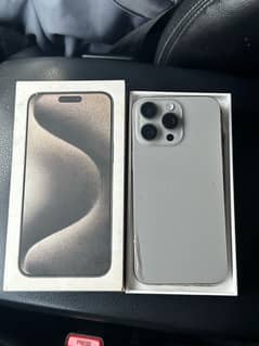 Iphone 15 Pro Max Natural Titanium PTA Approved