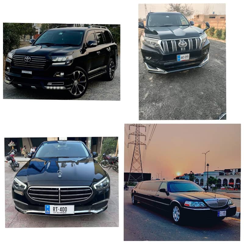 Car Hire for Weddings & Events | Mercedes, Audi, V8, Prado, Fortuner 8