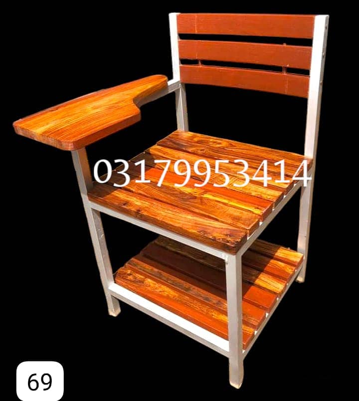 School chair/Study Chair/Iron Chair/Study table/Bench/School furniture 12