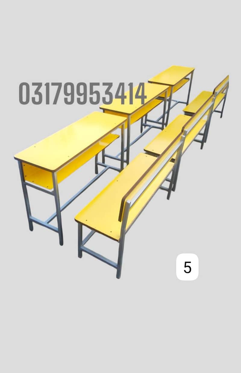 School chair/Study Chair/Iron Chair/Study table/Bench/School furniture 16