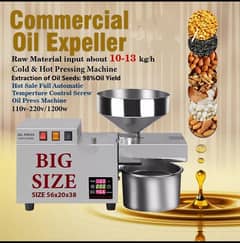 Oil press-Home Business-Cold-Hot Press-Oil Extractor- Seed Oil