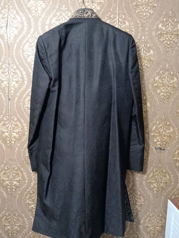 Sherwani Black premium 2