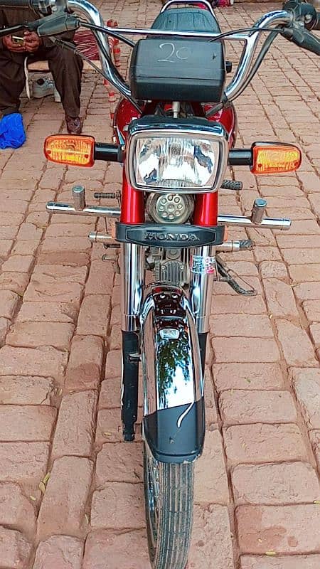 applied for 2024 model CD 70 bike for sale 4