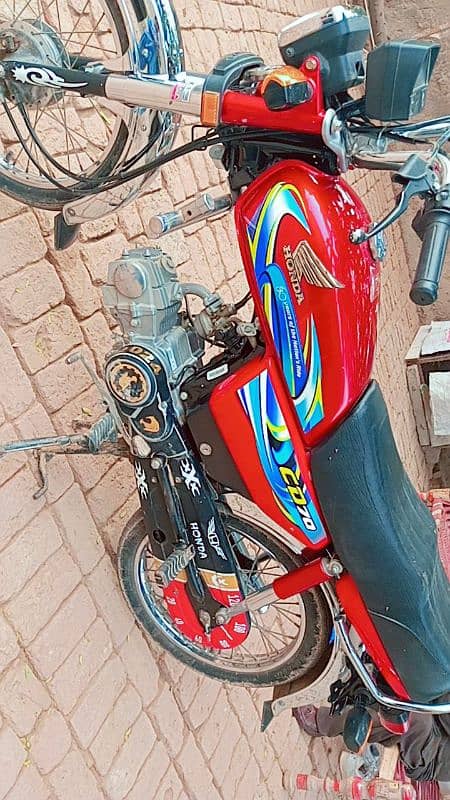 applied for 2024 model CD 70 bike for sale 5