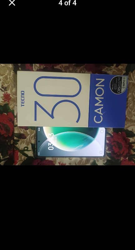 TECNO CAMON 30 RAM12+256 70wat fast charger 1