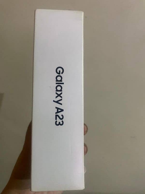 samsung  A23 6/128 box ka sath urgant sale 7