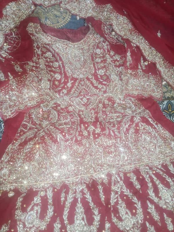 bridal lehenga for sale condition 10/10 6