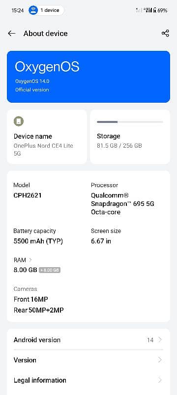 OnePlus Nord CE 4 Lite 5G 2