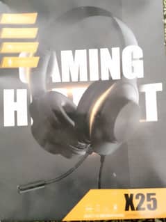 Gaming Headphone X25 Almost in new condition with box