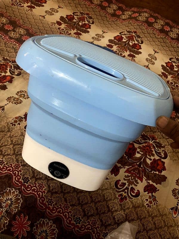 mini washing machine baby dress washing for sell 2