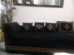 Versace Black Sofa