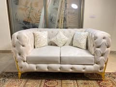 designer quilted Sofa set 6 seat