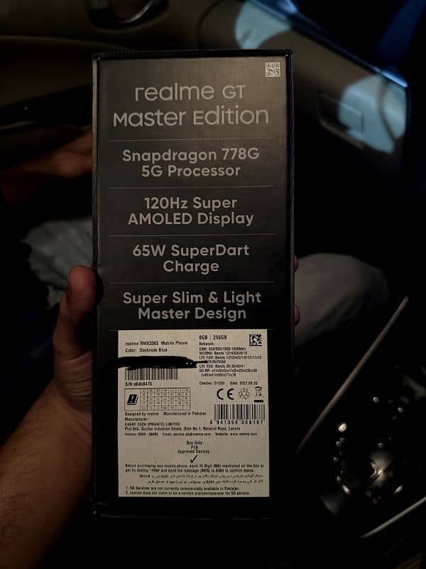 Realme Gt Master Edition 10/10 256 GB 8