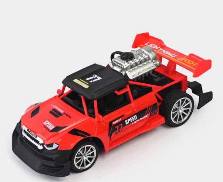 rc smoke and drifting rechargeable car with 2 led lights 4