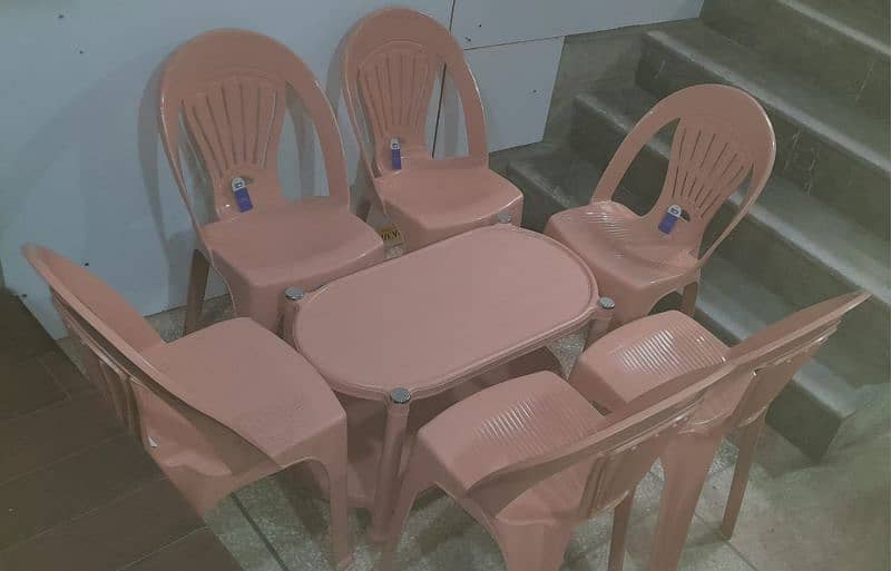 Full Plast Chair and Table | Good Plastic Furniture| Out door chairs 9