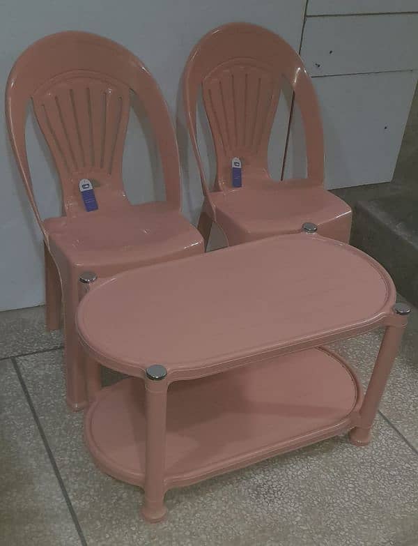 Full Plast Chair and Table | Good Plastic Furniture| Out door chairs 12