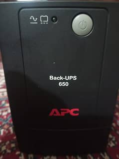 APC Backup Battery UPS 650 VA-Universal Sockets