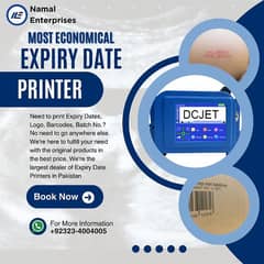 DC jet mini universal expiry printer