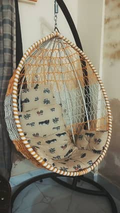 1 seater hanging swing brand new condition price 16000