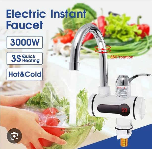 ELECTRIC TAP WITH SHAWER 1