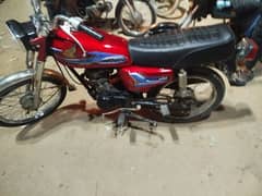 Honda 125 CDI 1985 model h location Karachi bike punjab number h