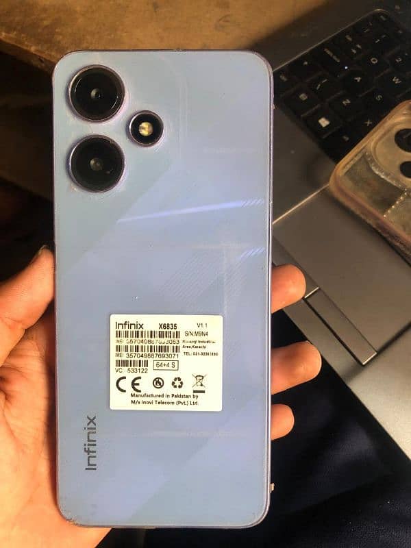 Infinix hot 30 play with full box 0