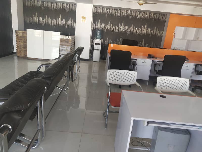 1500 sqft Office Hall Available for Rent on PWD Main Road Strategically Located for Maximum Visibility and Convenience, Ideal for Growing Businesses Looking for a Prime location of main PWD road. 1