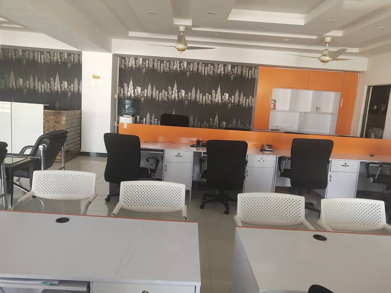 1500 sqft Office Hall Available for Rent on PWD Main Road Strategically Located for Maximum Visibility and Convenience, Ideal for Growing Businesses Looking for a Prime location of main PWD road. 6