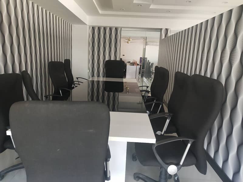 1500 sqft Office Hall Available for Rent on PWD Main Road Strategically Located for Maximum Visibility and Convenience, Ideal for Growing Businesses Looking for a Prime location of main PWD road. 7