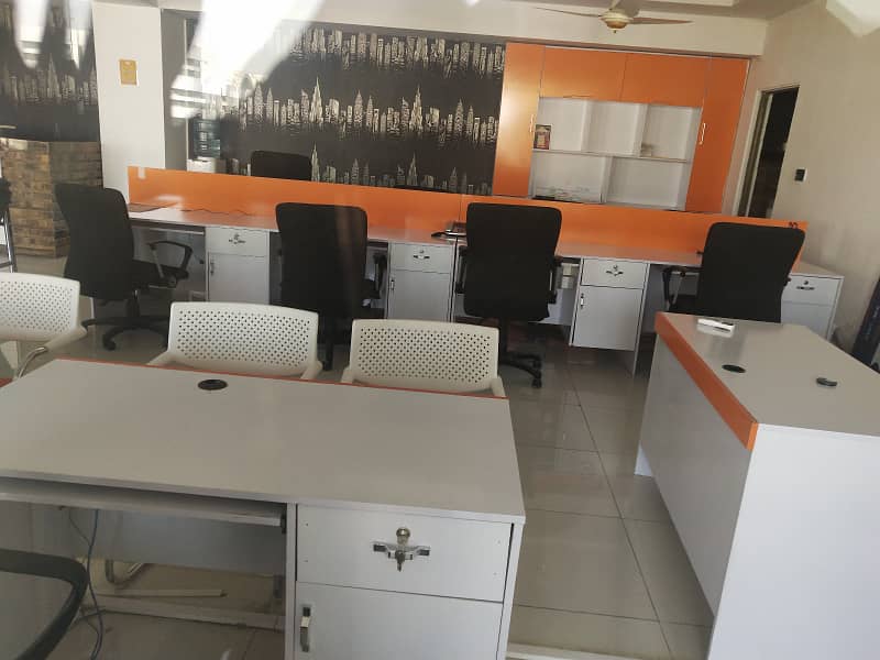 1500 sqft Office Hall Available for Rent on PWD Main Road Strategically Located for Maximum Visibility and Convenience, Ideal for Growing Businesses Looking for a Prime location of main PWD road. 8