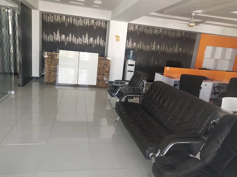 1500 sqft Office Hall Available for Rent on PWD Main Road Strategically Located for Maximum Visibility and Convenience, Ideal for Growing Businesses Looking for a Prime location of main PWD road. 10