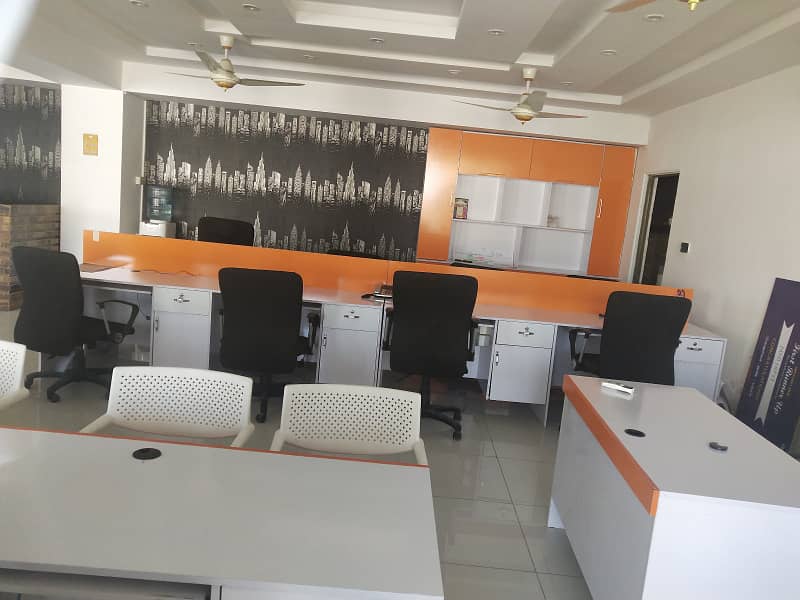 1500 sqft Office Hall Available for Rent on PWD Main Road Strategically Located for Maximum Visibility and Convenience, Ideal for Growing Businesses Looking for a Prime location of main PWD road. 12