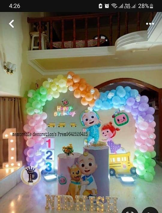 Dj sound services/Light Decor/Baloon Decoration/Masehri/Catering 19